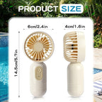 Rossesay 6 Pcs Mini Portable Fan Bulk Cute Handheld Lightweight Small Little - Image 4