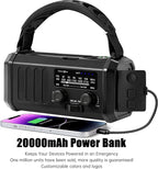 Emergency Weather Radio 20000mAh NOAA/AM/FM - Image 2