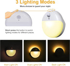 YUNLEX 2 Pack Motion Sensor Night Light, 3 Lighting Modes, Stepless Dimming - Image 4