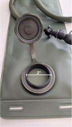Hank's Surplus Military 3L Hydration Water TPU Bladder Reservoir OD Green - Image 3