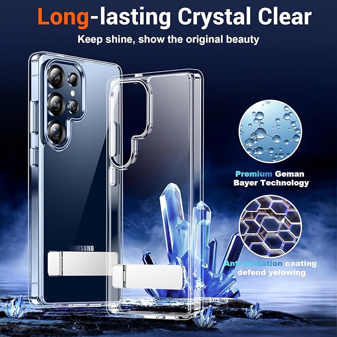 Temdan Designed for Samsung Galaxy S25 Ultra Case, Slim Thin Phone Case for - Image 6