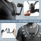Beviliu Neck Phone Holder for Recording, Hands-Free POV/Vlog Neck Mount - Image 8