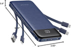 charmast Portable Charger with Built in Cables, Power Bank with Cords Wires - Image 10