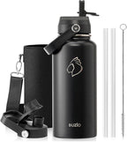 BUZIO Stainless Steel Water Bottle, 32 oz Vacuum Insulated Water Bottle by BUZIO