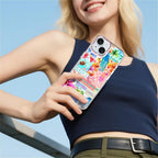 Case for iPhone 13/14, Coastal Beach Cover Coquette Collage Phone Case - Image 6