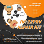 RK-22PRV Repair Kit Metal Handle Replacement - Image 3