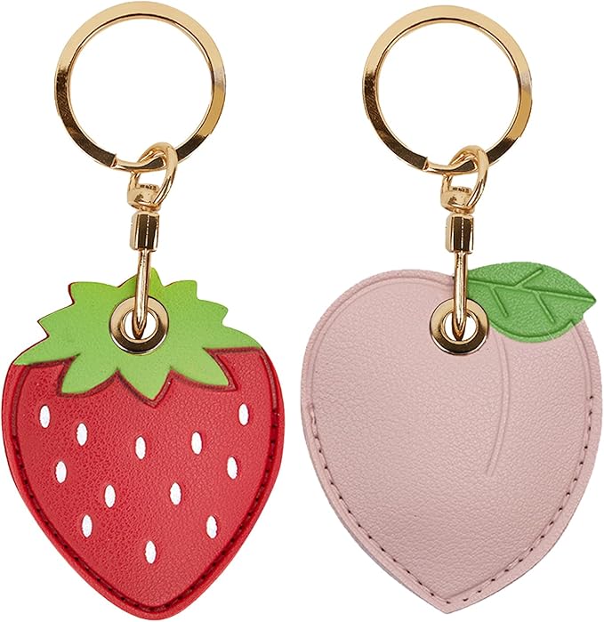 Leather Keychain Case Holder Compatible by XSUIOY