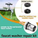 XBVV 106 PCS Faucet Washer Assortment Kit - Image 7