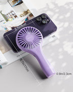 TriPole Handheld Mini Portable Fan, Personal Battery Travel Fan - Image 2