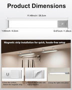 SZOKLED Under Cabinet Lighting Motion Sensor, 111-LED Magnetic Wireless Closet - Image 7