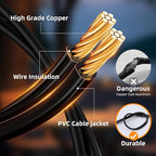 Outdoor Patio String Lights: S14 Shatterproof Bulb Outside Waterproof Light - - Image 6