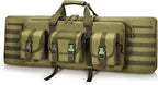DULCE DOM 36 42 48 Inch Double Rifle Case, Tactical Soft Padded Backpack by DULCEDOM
