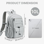 G4Free 10L Small Backpack for Women Men Lightweight Mini Travel Backpacks - Image 2
