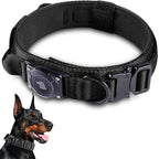 2026 Upgrade Waterproof AirTag Dog Collar, Military Tactical Dog Collar by ODOKELE