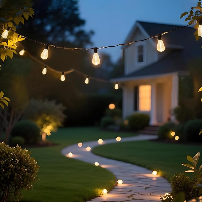 BLIATLUS 100FT Super Bright Solar String Lights Outdoor Waterproof - Image 8