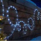 ANJAYLIA Solar Outdoor Rope Lights, 66FT 200 LED Solar Powered Rope Lights - Image 6