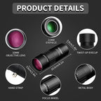Olimt 8x32 Monocular Telescope Mini Pocket Monocular Compact Monoculars - Image 2