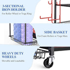 Mythinglogic Yoga Mat Storage Racks, Home Gym Storage Rack - Image 4