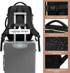 LOVEVOOK 50L Travel Backpack Carry On Airline Approved, Large Backpack - Image 6