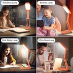 Akejrym LED Desk Lamp for Office Home & Battery Operated Lamp Rechargeable Lamp - Image 7