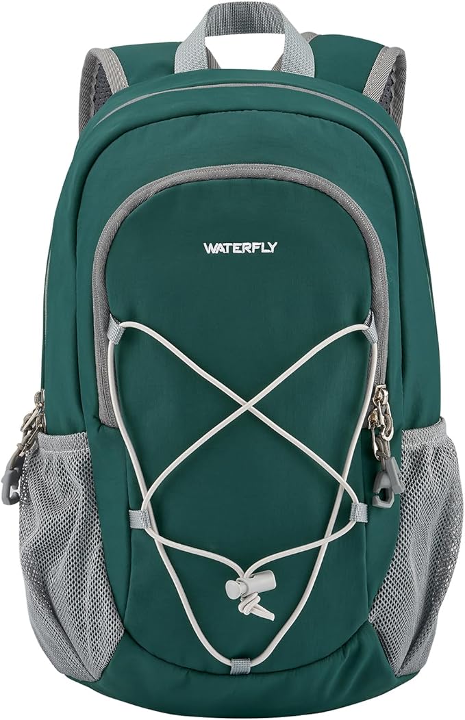 WATERFLY 12L Small Hiking Backpack: Day Pack Lightweight Travel Bag Camping by Waterfly