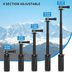 VRIG TP29 Extenable Mini Camera Tripod, Portable Small Handle Grip Desktop - Image 2