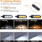 VAVOFO Rechargeable Book Light for Reading in Bed Kids, 7 LED Reading Light - Image 3