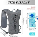Runlight Running Vest for Women Men Lightweight Hydration Backpack Pack - Image 4
