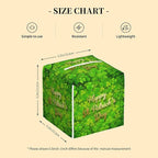 Tissue Box Cover Square, Happy St.Patrick's Day Tissue Box Holder Waterproof - Image 2