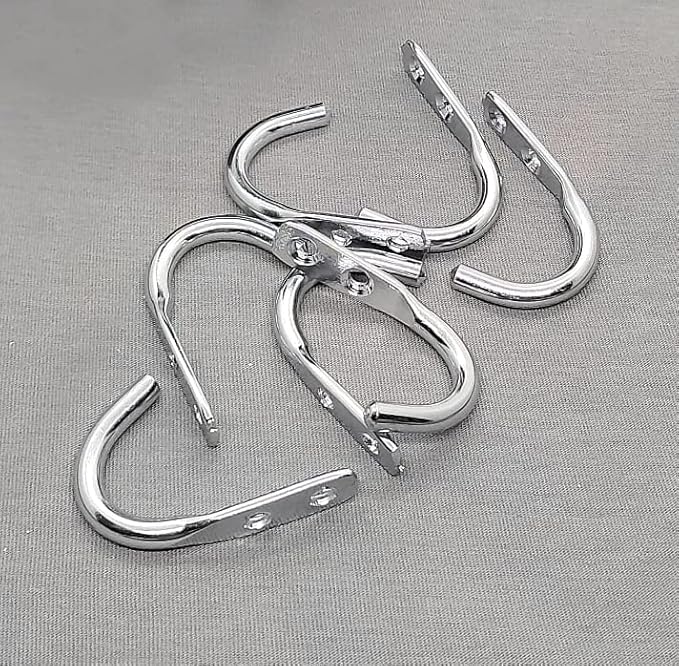 FAPBADRI Multipurpose Hooks, Used to Hang Clothes, Curtain Hold Backs, Colour - Image 2