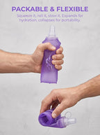 Zelvot Running Vest Soft Flask, BPA-Free 500ml Collapsible Water Bottle - Image 5