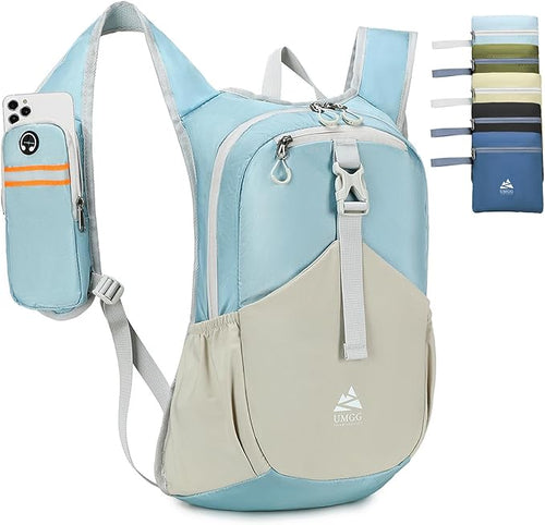 15L Small Hiking Backpack for Women Men Lightweight Packable Backpack Foldable by UTIAMIAOGONGO