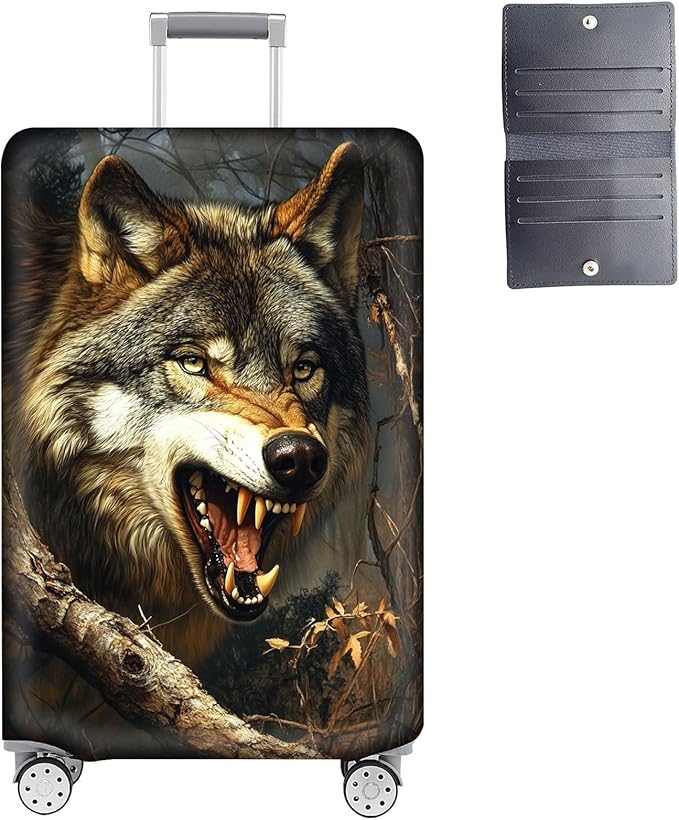 Luggage Cover Protector for 30-32 Inch Suitcases, TSA Approved Elastic Travel by Unknown