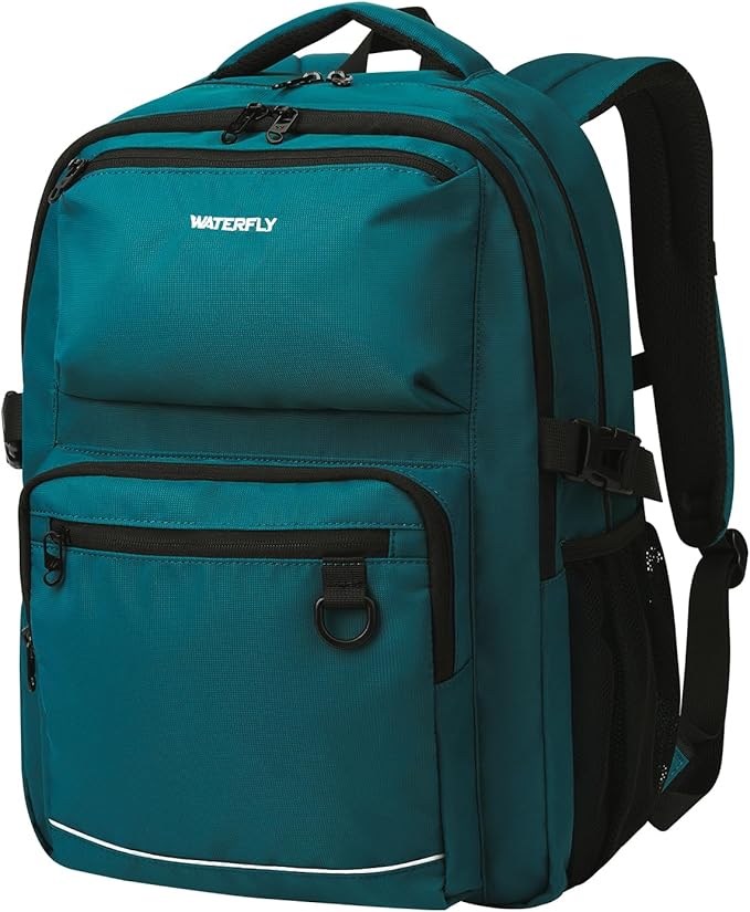 WATERFLY Travel Laptop School Backpack: Big Student College Middle School by Waterfly