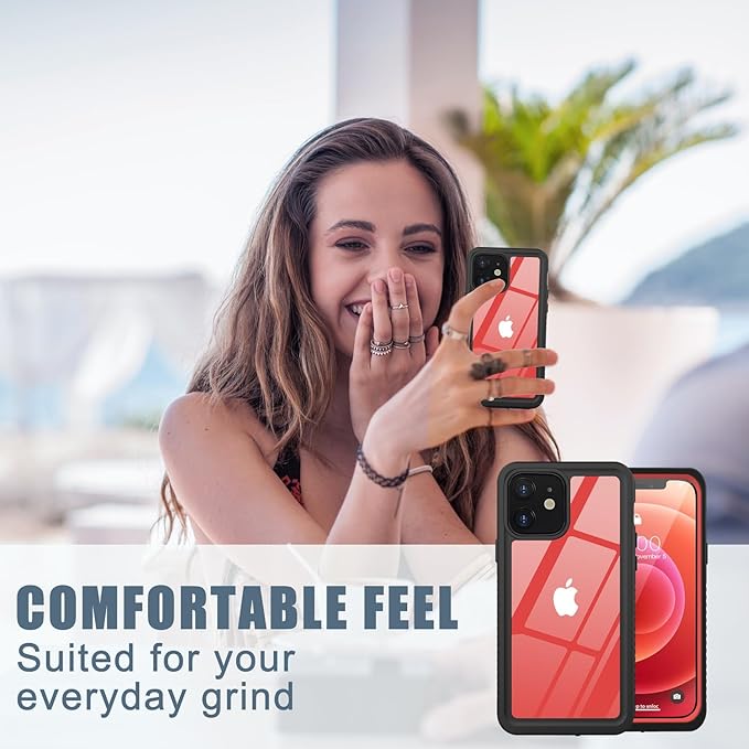 Diverbox for iPhone 12 Waterproof Case, Waterproof Shockproof Dustproof IP68 - Image 7