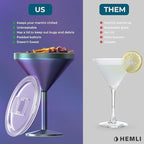 Martini Glass, Stainless Steel Insulated Martini Tumbler, Cocktail Cup - Image 4