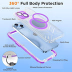 WIFORT for iPhone 15 Waterproof Case, 360 Full Body Sealed Protection Cover - Image 6