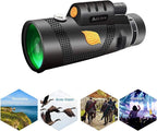 Monocular Telescope, High Power 12X50 Handheld Prism Scope - Image 5