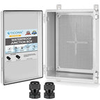 TICONN Outdoor Electrical Box Waterproof, Junction Box IP67 ABS Plastic by TICONN