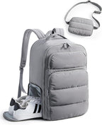 BAGSMART 35L Travel Backpack Women, 17.3 Inch Carry On Backpack Flight Approved by BAGSMART