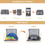 Surblue Hanging Shelves Travel Storage Bag Compression Packing Cube - Image 3