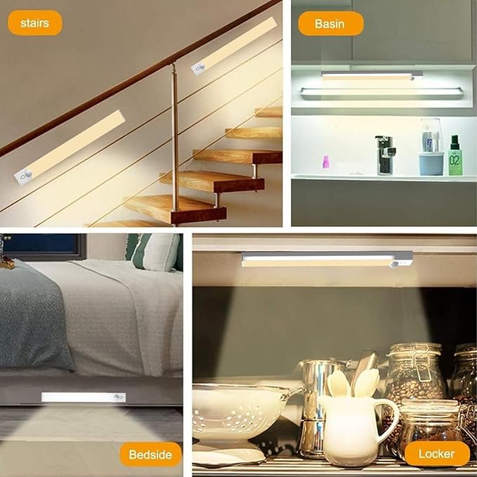 Under Cabinet Lighting 4 Inches Rechargeable Motion Sensor Light Indoor - Image 5