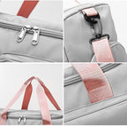 Suruid Travel Duffel Bag with Shoes Compartment Sports Gym Bag with Dry Wet - Image 5