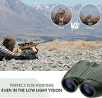 20X25 Compact Binoculars for Adults, Large Eyepiece Waterproof Binocular - Image 5