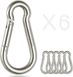 sprookber Stainless Steel Spring Snap Hook Carabiner by Sprookber