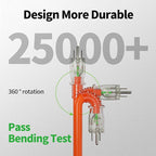 POWGRN 75 ft 12/3 Outdoor Extension Cord Waterproof Heavy Duty - Image 3