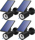 Solar Lights Outdoor Motion Sensor Flood Lights 2000LM IP67 Waterproof Security by CAHOUGSMTSolarLights