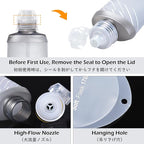 TRIWONDER Water Bottles TPU Soft Flasks Collapsible Running Flasks - Image 6