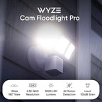 WYZE Floodlight Camera Pro, PCMag Editors' Choice 3000-Lumen LEDs, 2.5K HD - Image 14