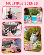 babygoal Wet Dry Bags for Baby Cloth Diapers, Washable Travel Bags, Gym Bag for - Image 3